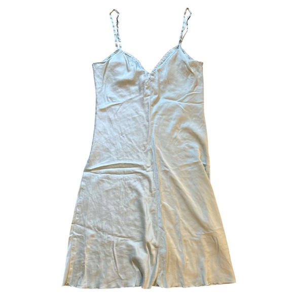 Burning Torch Silk Slip Dress | Size Petite Small - Picture 4 of 12